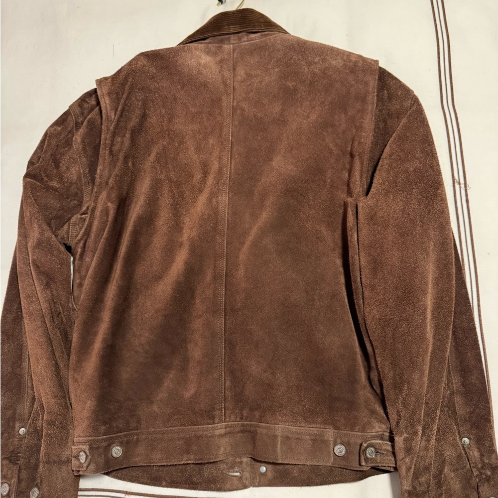 Ralph Lauren Brown Lightweight Suede Jacket